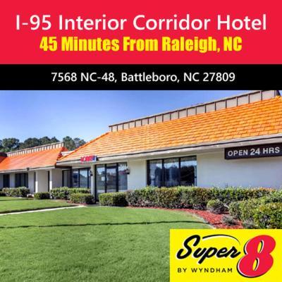Hotel Super 8 By Wyndham Rocky Mount I-95 Exit 145 Battleboro Zewnętrze zdjęcie